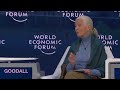 Fascinating eugenicist behaviour from WEF-muppet Jane Goodall.