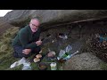 Bivvying Under a Rock on Kinder Scout