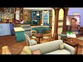 I built Monica's apartment from Friends in The Sims 4
