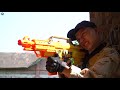 LTT Game Nerf War : TWO Warriors SEAL X Nerf Guns Fight Braum Crazy Unexpected Mercenary Missions