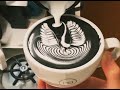 Charcoal Latte Art | Swan Skills
