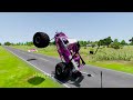 Cars vs Massive Ramp - BeamNG.Drive