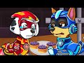 Marshall Has a Twin Brother, But is Evil? - Paw Patrol The Mighty Movie - Very Sad - Rainbow 3