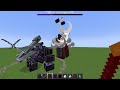 Mech Monstrosity Vs. Mutant Mobs Monsters in Minecraft Showcase