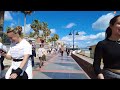 Benalmadena to Torremolinos Sunshine Walk Costa del Sol Malaga Spain March 2024 [4K]