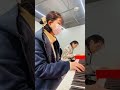 🌸打ち合わせ3秒⁉︎で むーりんさんと【赤いスイートピー】（松田聖子）を即興連弾してみました @OKUROJI 【ストリートピアノ,  Street Piano】