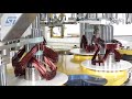 Incredible electric motors manufacturing process in the factory - Amazing production line.