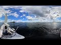 Slow TV in 360. Sailing in Finland's second largest lake! Bonus content!