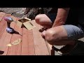 Building a floating deck over an uneven concrete slab