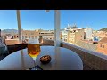 Hotel Larios Hidden Roof Top Bar in Malaga Spain