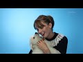 Maya Hawke Plays With Puppies While Answering Fan Questions