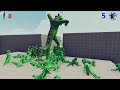 100x DINO + 1x GIANT vs 1x EVERY GOD   Totally Accurate Battle Simulator TABS