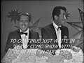 Dean Martin On The Perry Como Show Part 1