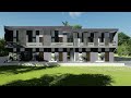 Project #16: | 10-UNIT APARTMENT on 10x20m LOT | SMALL HOUSE DESIGN |'Design Concept'