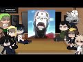 Some of my anime kins react to each other | Gacha Club reaction |