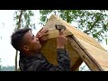 FULL VIDEO: End 1 Month of Hard Work - Building a Shelter and Cooking - Winter Camping