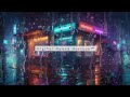 Digital Nomad's Neon City: 3 Hours of Lo-Fi Beats with Rain Sounds