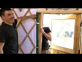 FRAME & FABRIC, Assembling a YURT | Living Intent Yurt co.