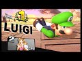 Luigi LV 9 VS Zelda LV 3 CPU Battle Super Smash Bros Ultimate