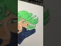 Drawing Tatsumaki from #onepunchman