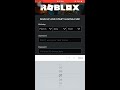 How to make roblox Account