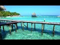 Tropical Beach Music with Beautiful Ocean Views| Happy and Uplifting #ebibleclubmusic #bachata