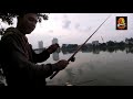 Mancing ikan nila teknik nyobok di Danau Sunter