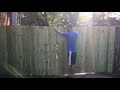 How to Build a Wooden Gate (Double) That Won't Sag!!