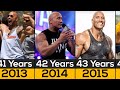 WWE The Rock Transformation From 1 to 51 Years Old