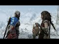Atreus Leaves Norse Realm & Kratos Crying Ending Scene (God of War Ragnarok) 4K ULTRA HD