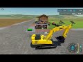 DIGGING DEEP $100,000 CONSTRUCTION ON FLAT SURVIVAL - Farming Simulator