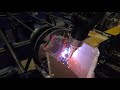 Robotic welding in slow motion