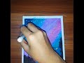 Easy beautiful night sky drawing. Step by step for beginners.