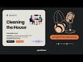 Learning English with Podcast Conversation | Ep12. Cleaning the House | Intermediate
