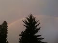 15 seconds of rainbow above Fircrest, WA 3-13-11