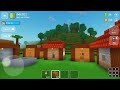 Starting a new world in Block craft 3d