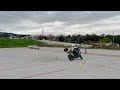 Motosiklet kapalı alan çalışmaları - devamlı 8 (motorcycle slow speed practices - figure 8)