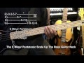 How To Play E Minor Pentatonic Scale On Bass Guitar @EricBlackmonGuitar