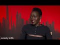 Joseph Quinn and Lupita Nyong'o flirting (in their own way) for 5 minutes | Part 2