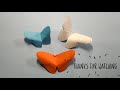 HOW TO MAKE ORIGAMI PAPER BUTTERFLY