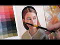 Gouache Painting With The BEST Limited Palette For Skin-tones ?? | Paint With Me.