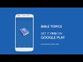 Bible Topics Mobile Application version 3.0