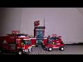 Lego City 7945 Fire station - Lego Stop Motion Build