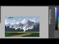Landscape Digital Painting - Step-By-Step Tutorial (Using a Natural Palette)