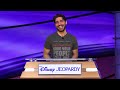 Disney Jeopardy • 26 Clue Trivia Game • 5/10/24