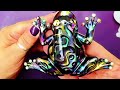 Mind blowing Psychedelic Resin Art Frog #resin #resinart #epoxy