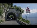4K Lake Garda Scenic Drive [Remake] | Gargnano to Riva del Garda, Italy