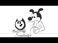 Animatic - BATIM: Bendy and Boris playing Yathzee (FG Parody)