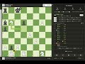 chess win against 1300 with 5 great moves