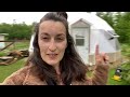 Off Grid Geodesic Greenhouse Build P2 | Polycarbonate Glazing, Solar Fans & Insolation